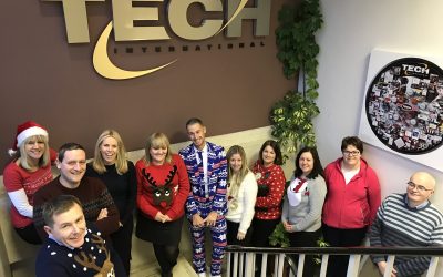 National Christmas Jumper Day at TECH Europe