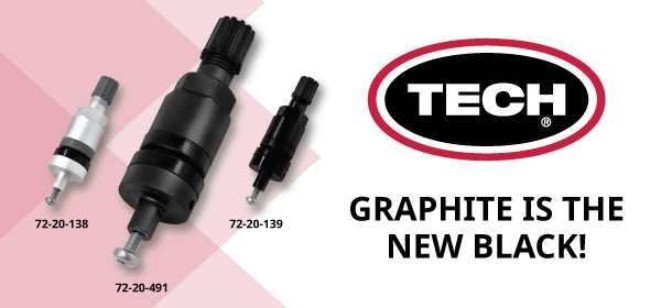 TPMS Valve: Graphite Is The New Black!