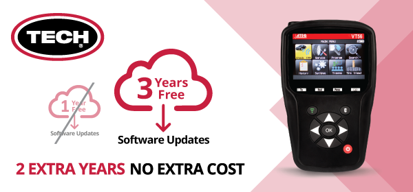 TPMS – VT56 Tools Now Include 3 Years of Free Updates