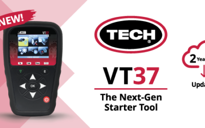 TECH TPMS – Meet the Next-Gen TPMS Starter Tool – VT37