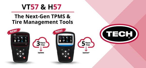 Introducing the NEW VT57 & H57 TPMS Tools!