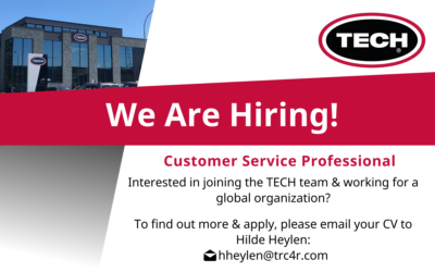 We Are Hiring – Customer Service Professional